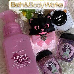 SOLD / Bath & Body Works Ghoul Friend Light Up Kitty Set NWT